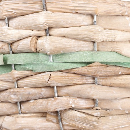 Kashpo wicker, 21x21x12, light gray-3