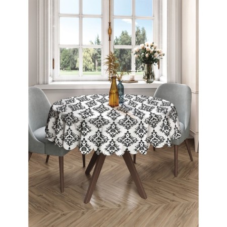 The tablecloth “Classic ornament”, round, Saten, d = 150 cm-2