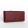 Women's wallet on a magnet, burgundy color