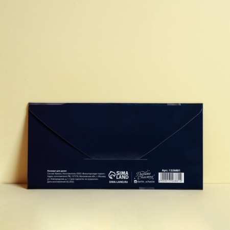 Money envelope "Happy Birthday", silver bow, 16.5 × 8 cm-2