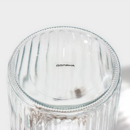 Glass Bank for bulk products with a ceramic lid of the bunny, 950 ml-5
