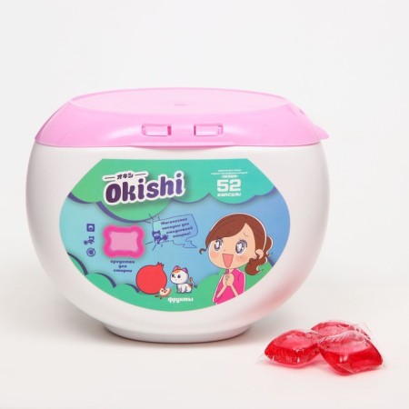 Okishi washing capsules with fruit aroma, 52 pcs-5
