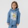 Children's sweatshirt with the basis of KAFTAN R.32 (110-116), blue