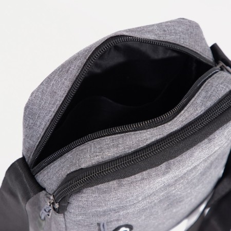 Male bag, gray color-5
