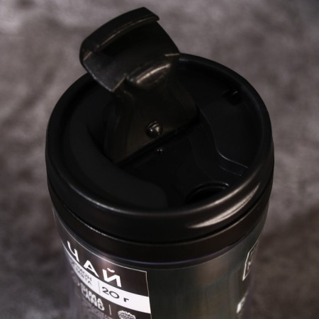 Black tea "Real Man" with mint in a thermostat 250 ml., 20 g.-4