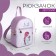 Baby backpack on lightning, pink color