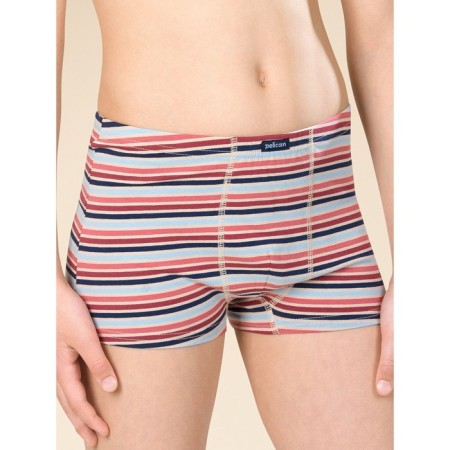 Panties for boys, height 134 cm, burgundy, red, dark blue, 3 pcs-9