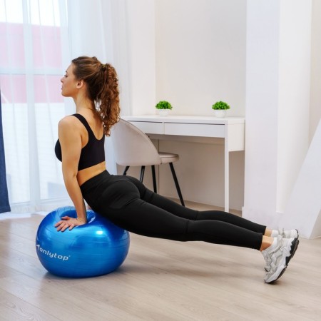 Fitball Onlytop, D = 55 cm, 600 g, Mix color-7