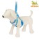 The train is adjustable breathing, reflective, size L (Osh+OG 92-125 cm), blue