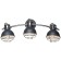 Wall lamp 3x40W E14, size 62x20x26 cm