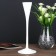 Glass "Narrow glass" White set 2 pcs 28.5x10.5x10.5 cm