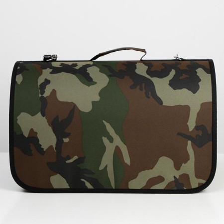 Bag - Animal Carriage "Camouflage", frame, 46 x 28 x 29 cm, mix of shades-1