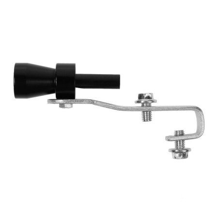 Whistle in a silencer, size S, under the diameter of the pipe 32-43 mm, black-2