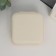 Casket to the leatherette for jewelry "Strokes. Beige" 5x10x10 cm