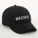 Women's cap "Enjoy", black color