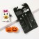 Hairpins for Halloween "BOO", 2 pcs.