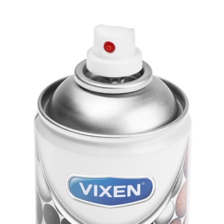 Soil-enamel in rust 4 in 1 Vixen, black amber RAL 9005, aerosol 520 ml VX-519005-1