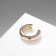Earring "Kaff" minimal, color gold