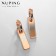 Earrings Metal Xuping Medallion, Color Silver-Bonde