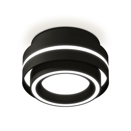 Ambrella Light Acrylic lamp, XS8414003, GX53 LED 12 W, black sand, white matte