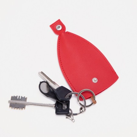 Key, length 11.5 cm, ring, red color-2