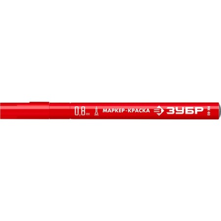 Marker-color construction bison MK-80 06324-3, Extraton, 0.8 mm, red