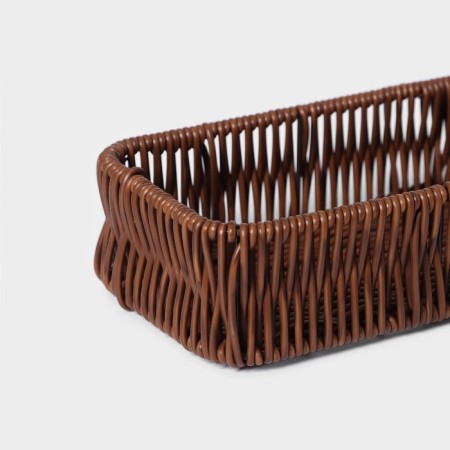 Basket for fruits and bread "Ohio" 27 × 10 × 5 cm, rectangular-8