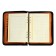 Organizer on the rings A5, 96 sheets in a ruler, on a zipper from 3 sides, leatherette, with a calculator, mix