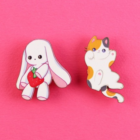Wooden icons "beloved girlfriend", 2 pcs.-2