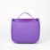 Cosmeticis-mester with a lightning, with a hook, an outer pocket, purple color
