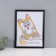 Photo frame Plastic "Pixel" 30x40 cm, black