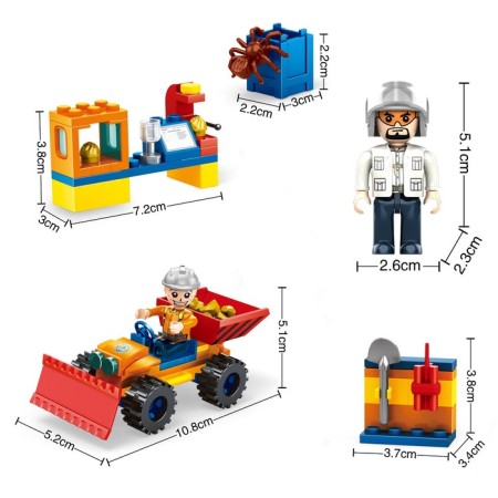 Designer Coaters "Excavations", 104 parts-1