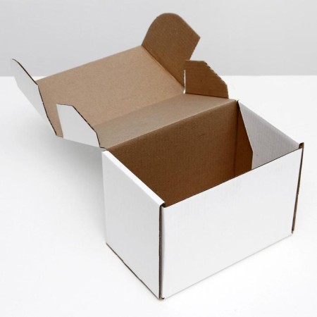 Self -charged box, white, 26.5 x 16.5 x 19 cm-1