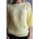 Female jumper, size 50, yellow color