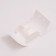 Folding box for sweets, cakes with tape, white, 6 x 6 x 4 cm