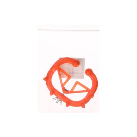 Ring against self -evidence, for cattle, 10 × 7.5 cm, plastic, Greengo-2