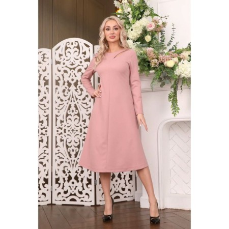 Women's dress, size 46, pink color-10