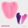 Mold Dolyana "Wings", silicone, 7 × 6.5 cm, color mix