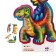 Wooden puzzle "Dino. Stegosavr "