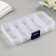 Casket with removable cells for trifles 10 departments mix 2x12.5x6.5 cm