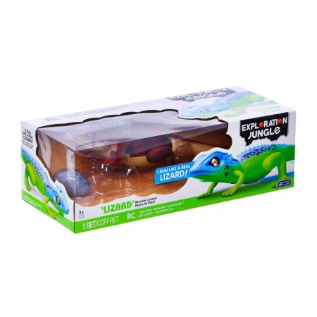 Animal radio -controlled "lizard", light effects, works from batteries-4