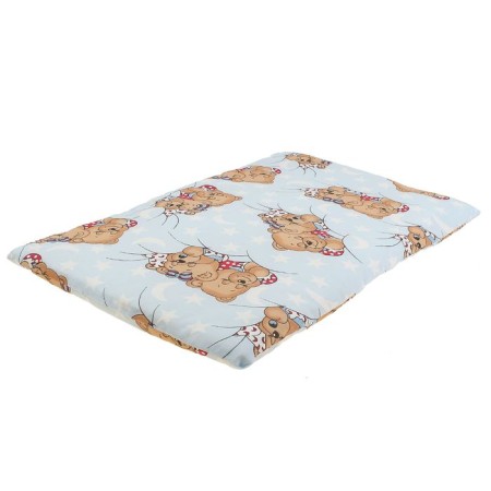 Pillow, size 40x60 cm, blue color, print mix (art. 224)-2