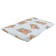 Pillow, size 40x60 cm, blue color, print mix (art. 224)