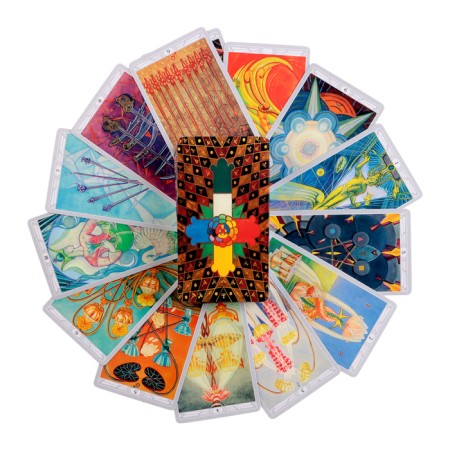 Tarot cards "Tota Alistair Crowley", 78 l, card 6.6 x 12 cm-2