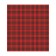 Set of napkins for setting the table "Red-black cage", rectangular, size 32x46 cm, 4 pcs