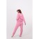 Female suit, size 50, pink color