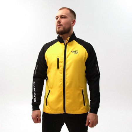 Vetrovka Onlytop Unisex Black/Yellow, p. 52-10
