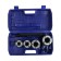 Set of KVAPPOV TURABLE TUNDRA, 1/2 "-4" -1 "-1 1/4" + ratchet assembly, 7 items