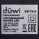 Lamp wall cover Duwi Nuovo 103x100x135mm 6W plastic 3000k IP 54 black black