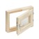 Window, 30 × 40cm, double glass of linden